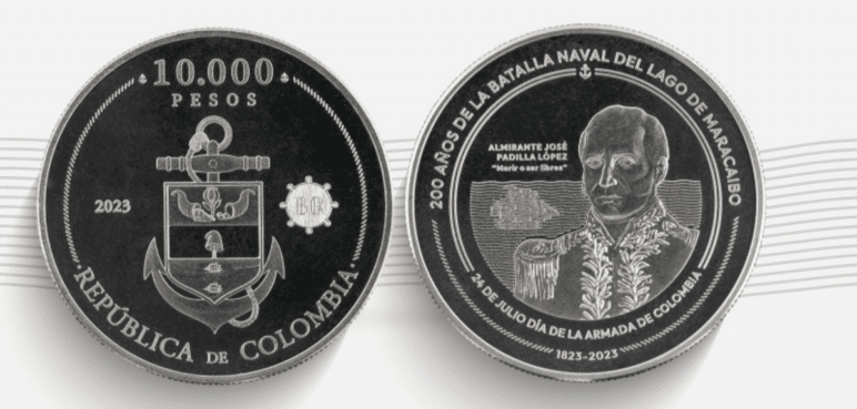 Banco de la República lanza nueva moneda conmemorativa de diez mil pesos