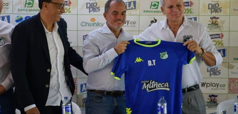 Jaime de la Pava fue presentado como nuevo técnico del Deportivo Cali