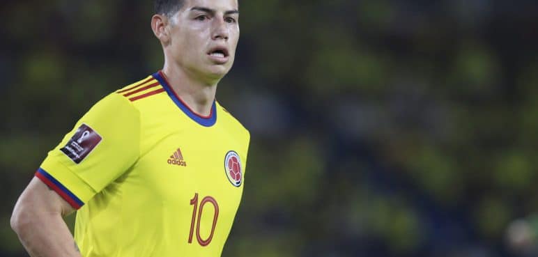 Sao Paulo brasileño contrata a James Rodríguez hasta junio de 2025