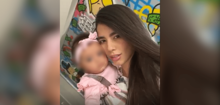 Madre colombiana busca a su bebé de 8 meses en México: El papá se la habría llevado