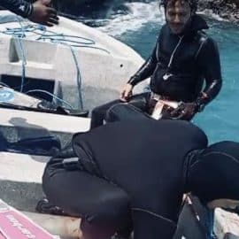 Hombre que buceaba en San Andrés fue mordido por Tiburón