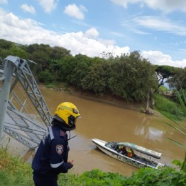 Así avanza la búsqueda de un operario de EMCALI que cayó al río Cauca