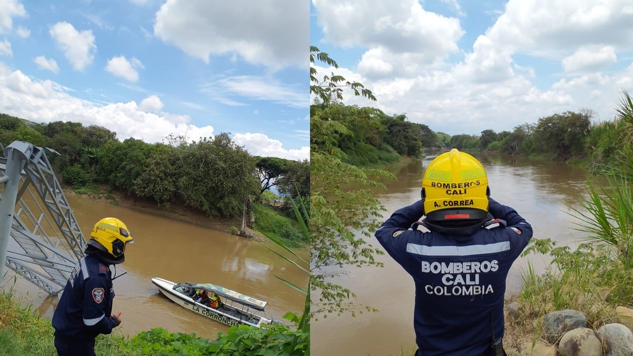 Encuentran el cuerpo de operario de EMCALI que cayó al río Cauca