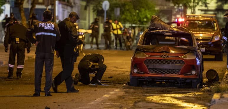 Un colombiano fue detenido por explosión de carros bomba en Quito, Ecuador