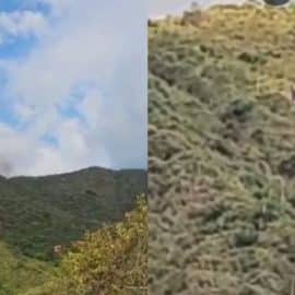 Parapentista cayó cerca a incendio cuando sobrevolaba por El Cerrito, Valle