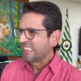 Video: La curiosa reacción del Gobernador del Meta y un periodista durante el temblor