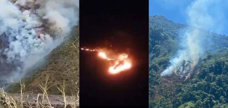 Video: Incendios forestales azotan al Valle del Cauca