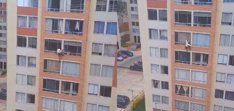 Mujer muere tras lanzarse de un séptimo piso durante temblor en Bogotá