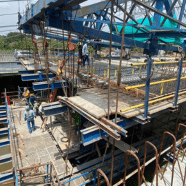 "Avanza con normalidad": Gobernación ante problemas en obras del puente de Juanchito