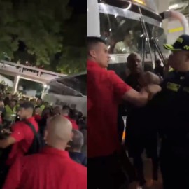 "Somos futbolistas, no bandidos": Adrián Ramos en confusa pelea con la Policía