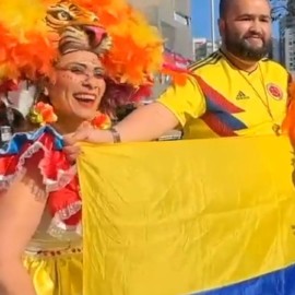 El furor de los colombianos se desborda de alegría en Australia por histórico mundial