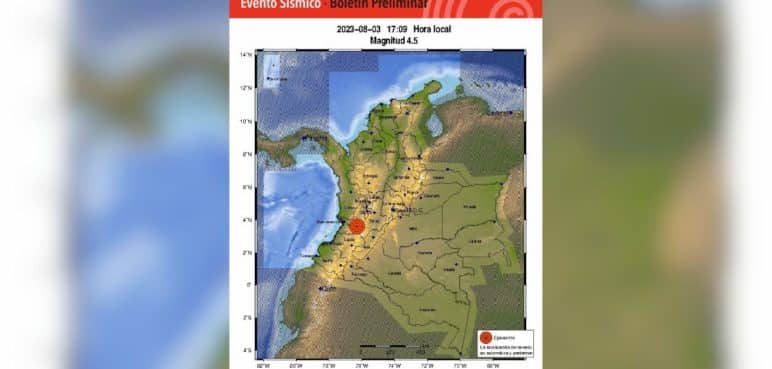 Fuerte temblor sacudió al Valle del Cauca este jueves: ¿Sintió algo?