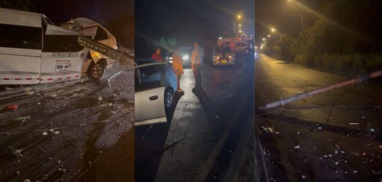 Video: Grave accidente de tránsito en la vía Cali-Jamundí dejó varios heridos