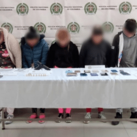 Capturan a cinco presuntos integrantes del 'Tren de Aragua' en Nariño