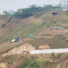 Autoridades capturaron a cuatro personas tras desalojo en el cerro de La Antena