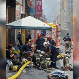 Devastador incendio: Comerciantes del centro comercial El Tesoro piden ayuda