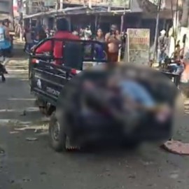 Video: Así fue el traslado de los heridos tras atentado en Timba, Cauca