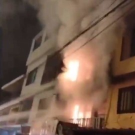 Grave incendio en el oriente de Cali: Una vivienda fue consumida por las llamas
