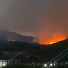 Más de 18 horas: Incendio en Yumbo ha dejado cientos de hectáreas afectadas