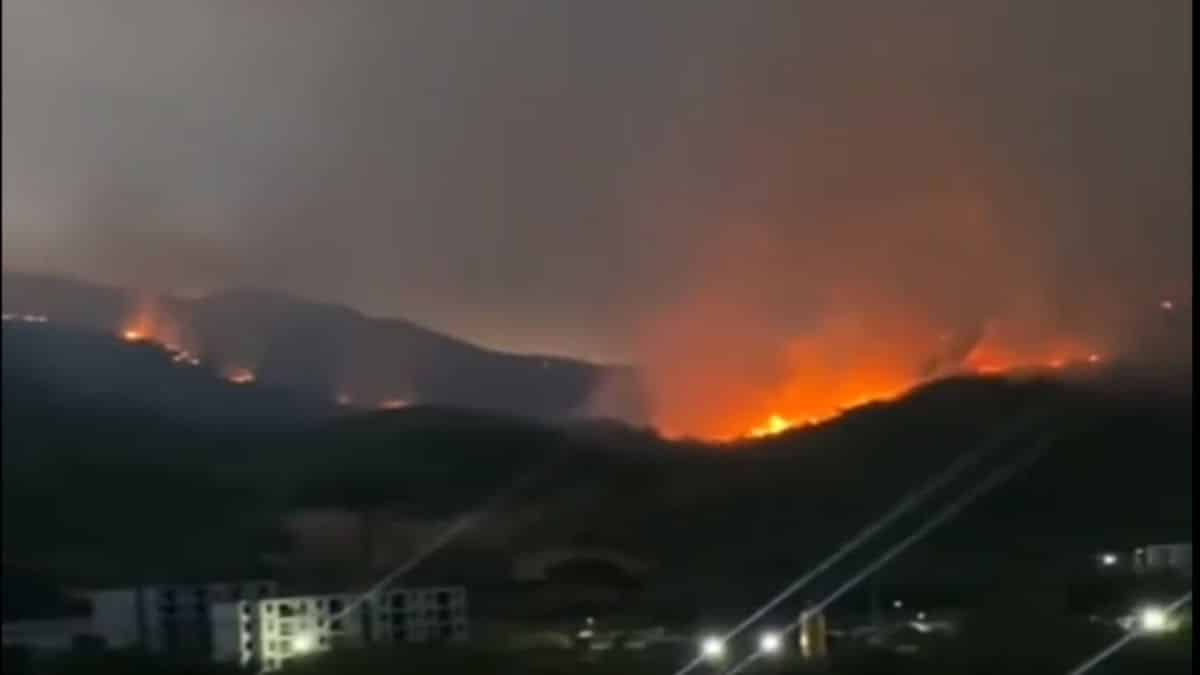 Más de 18 horas: Incendio en Yumbo ha dejado cientos de hectáreas afectadas
