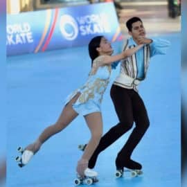 ¡'Danza dorada'! Vallecaucanos ganaron el oro en Mundial de Patinaje