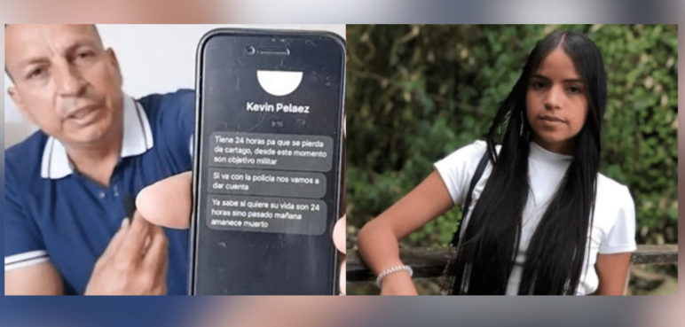"Son objetivo militar": Amenazan el padre de Daniela, joven hallada muerta en Cartago