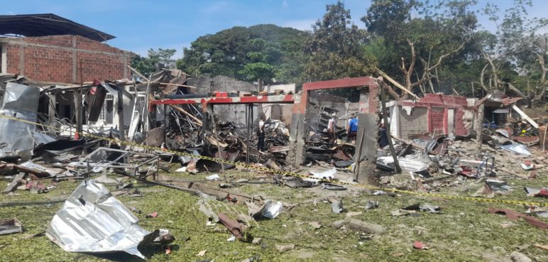 Petro atribuyó atentado en Timba, Cauca, a las disidencias de las FARC