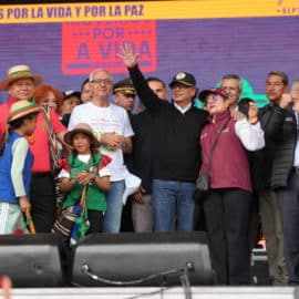 Video: Así fue el discurso de Gustavo Petro tras gran marcha en Bogotá