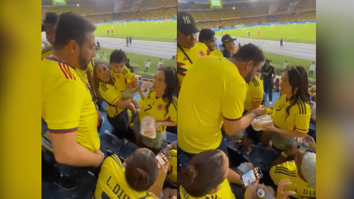 Video: ¡Fuera, fuera! Agmeth Escaf protagonizó discusión con familiares de Luis Díaz