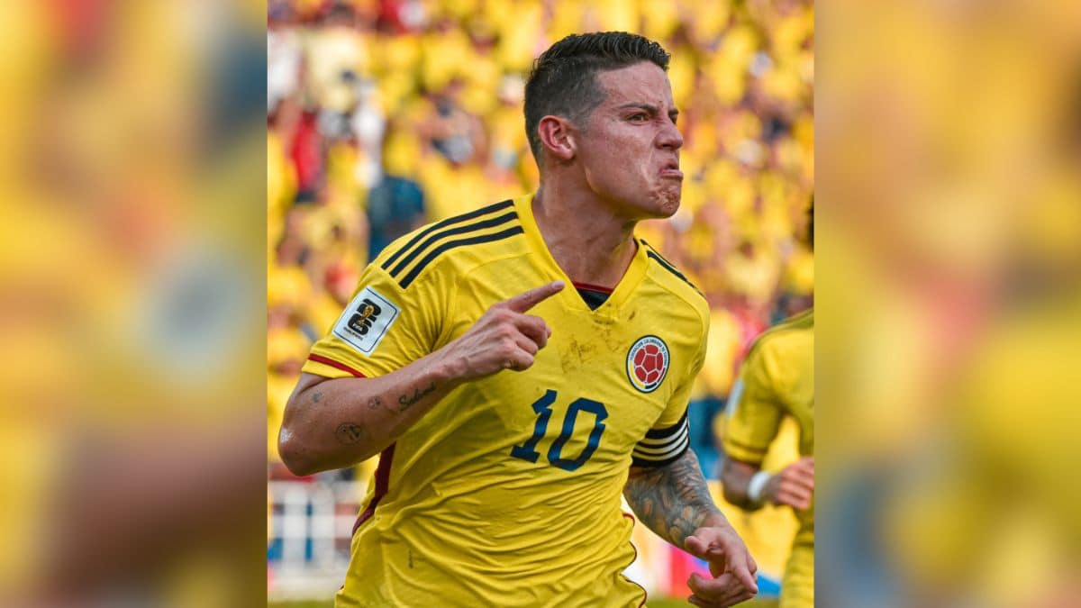 James Rodríguez se peleó con un integrante del cuerpo técnico de Ecuador