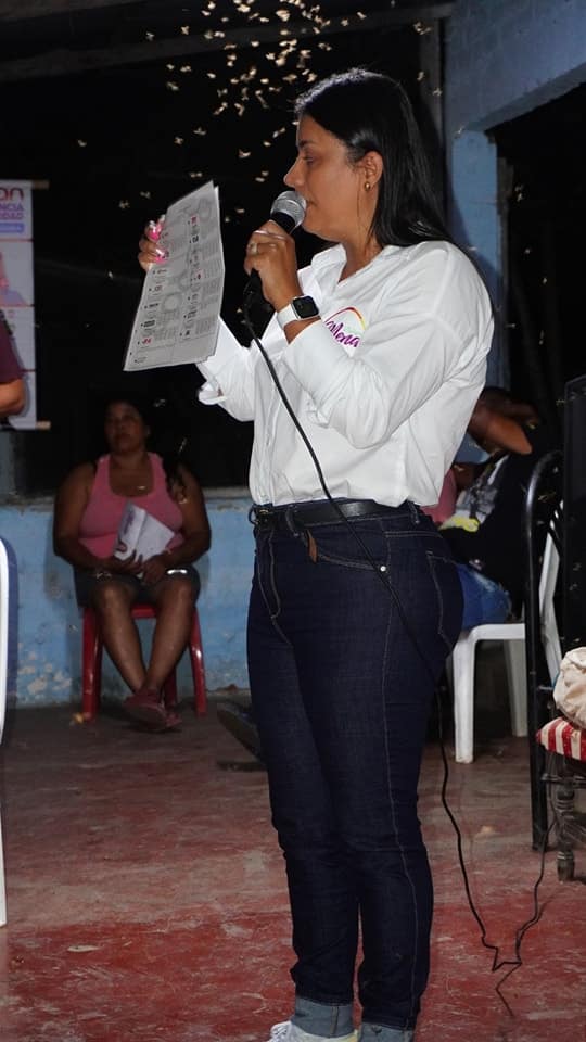 Alcaldesa electa de Ríofrío