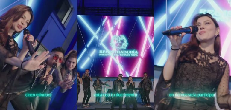 Al Ritmo de RBD: Registraduría invita a votar este domingo de elecciones