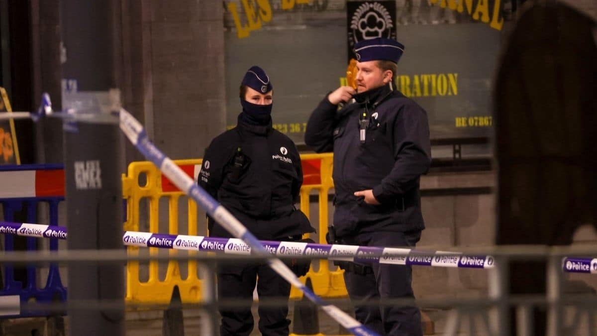 Video: Fue abatido el presunto responsable de acto terrorista en la capital de Bélgica