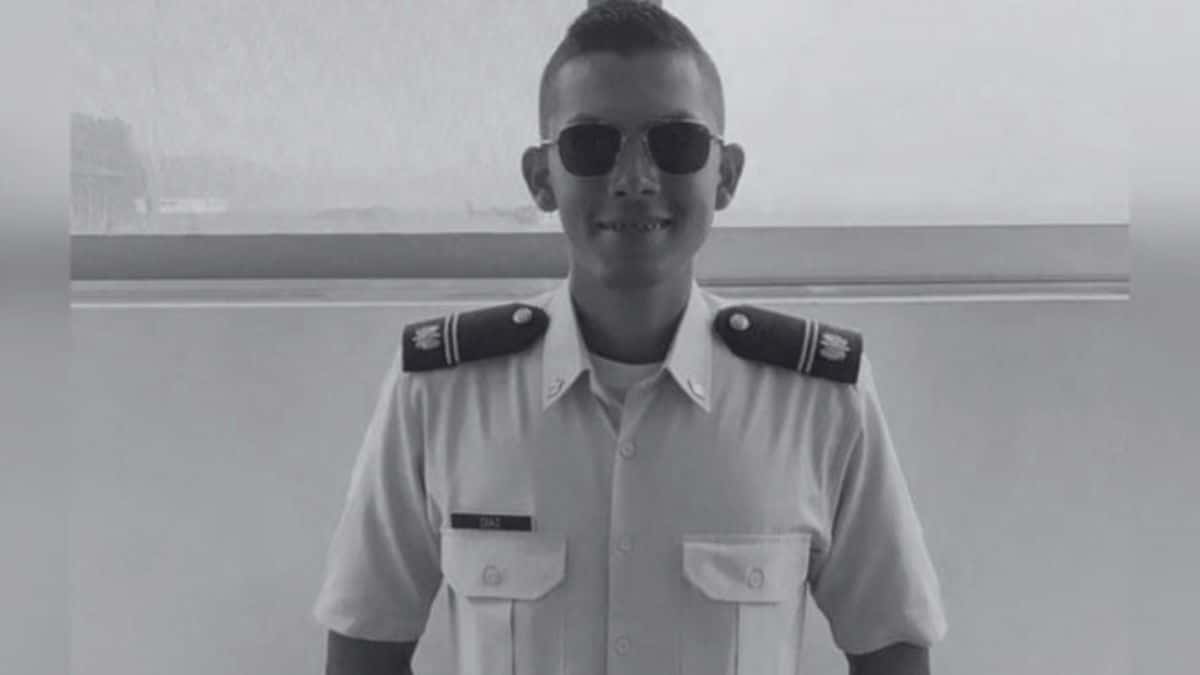 ¡Adiós, soldado del aire! Con homenaje despidieron al cadete Juan David Díaz