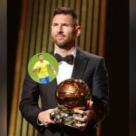 Cristiano Ronaldo se burla de publicación sobre Balón de Oro de Messi