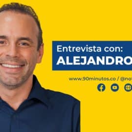 Alejandro Eder en 90 Minutos - Entrevista en vivo hoy a las 3:00 pm
