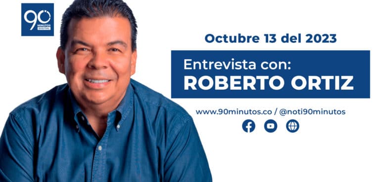 Roberto Ortiz en 90 Minutos - Entrevista en vivo hoy a las 1:30 p.m.