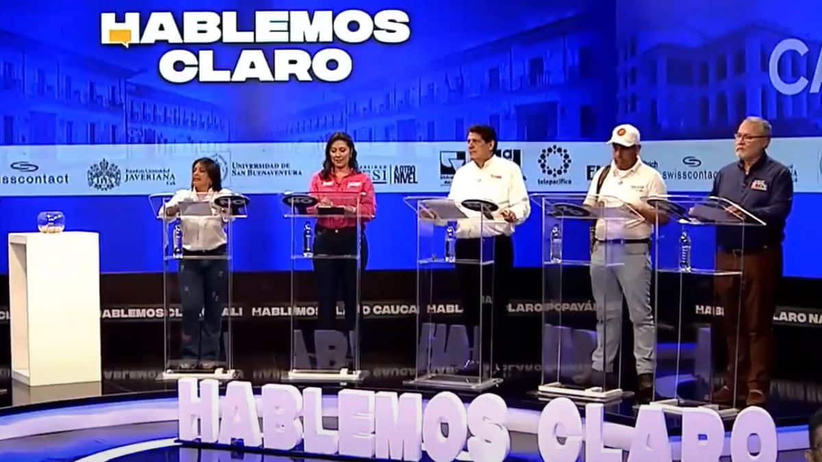 Así fue el debate 'hablemos claro' de candidatos a Gobernación del Cauca