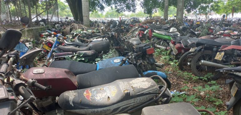 ¡Ojo! Se vence el plazo para retirar motos inmovilizadas en patios del Tránsito de Palmira
