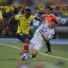 Se repartieron los puntos: Colombia y Uruguay empataron en Barranquilla