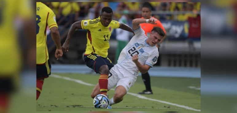 Se repartieron los puntos: Colombia y Uruguay empataron en Barranquilla