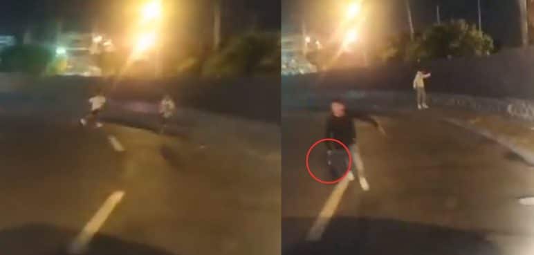 Video: Pelea entre jóvenes terminó en una balacera en estación del MÍO