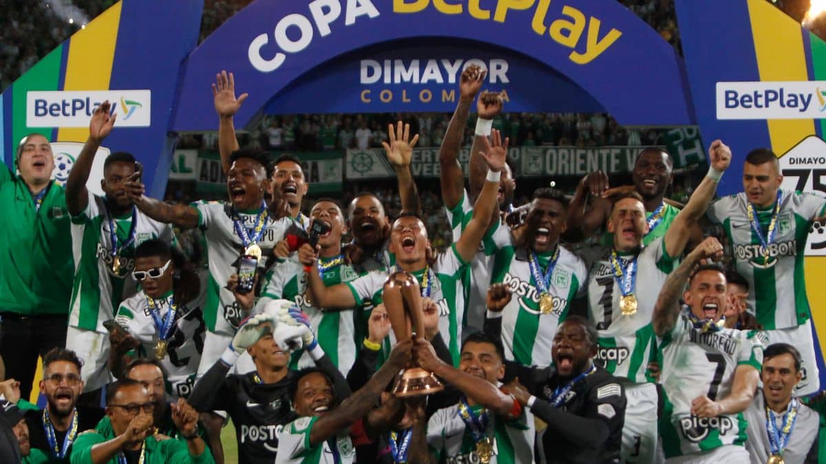 ¡Celebran los 'verdolagas'! Atlético Nacional se corona campeón de Copa