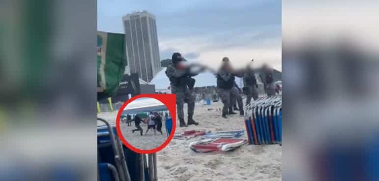 Video: Hinchas de Boca Juniors fueron agredidos en playas de Río de Janeiro