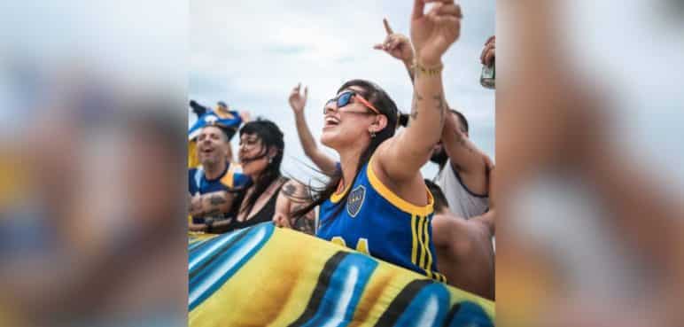 ¡Fiesta absoluta! 'Invasión xeneize' en Río de Janeiro previo a la final de Libertadores