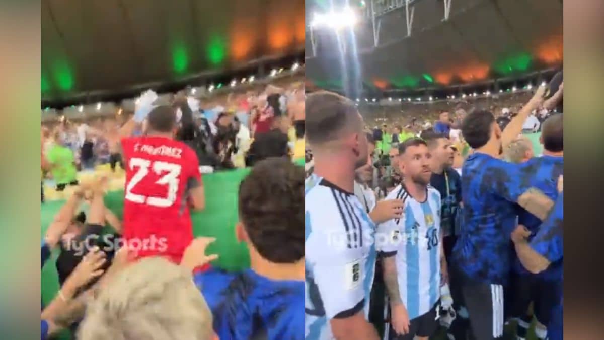 Video: Desórdenes en el Maracaná dejaron heridos, previo a Brasil vs. Argentina