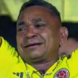 Video: así fue la emotiva reacción del papá de Luis Díaz tras su doblete