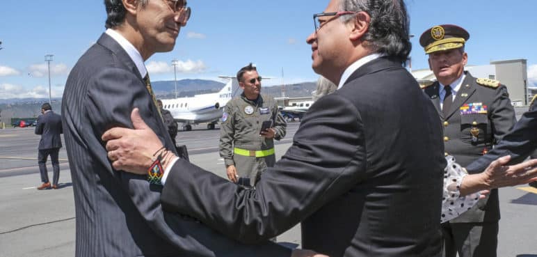 Noboa y Petro tratarán sequía y eje vial en zona fronteriza de Ecuador y Colombia