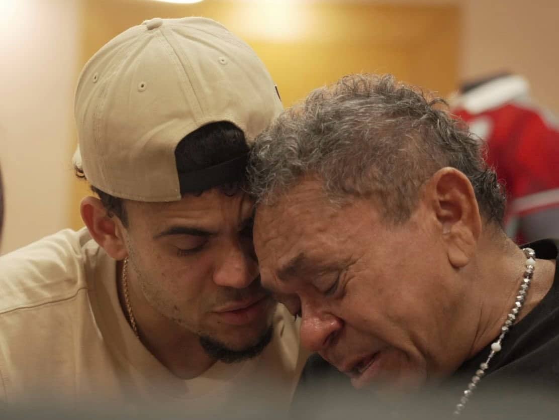 En imágenes: Así fue el emotivo reencuentro entre Luis Díaz y su papá