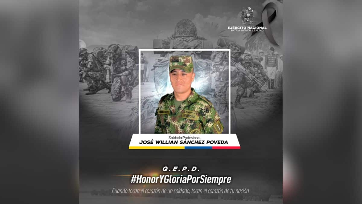 Soldado del Ejército fue asesinado en zona rural de Santander de Quilichao, Cauca
